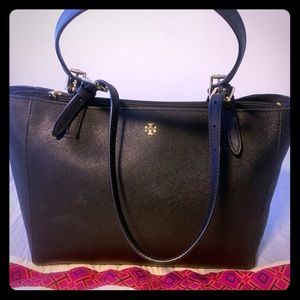 💯Auth tory burch york buckle tote
